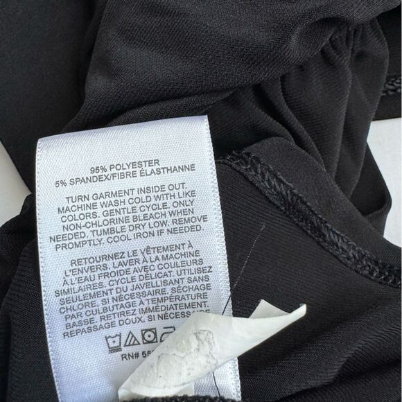 Express Black Sleeveless Peplum Blouse – Size Small - Picture 3 of 4